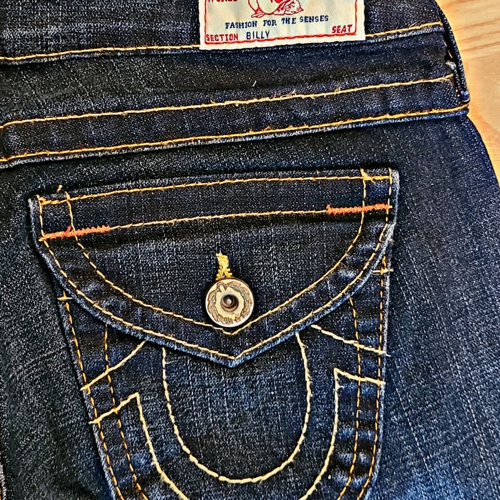 TRUE RELIGION Straight denim jeans
